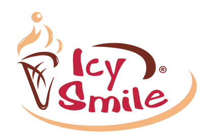 Logo točené zmrzliny ICY SMILE - Zlín